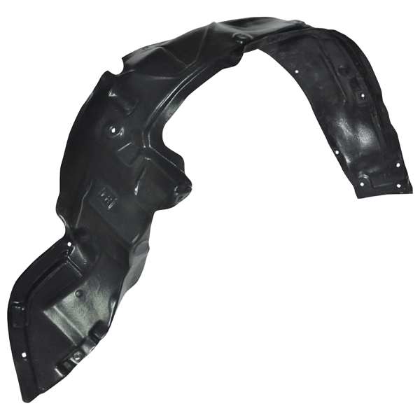 Plastic wheel housing